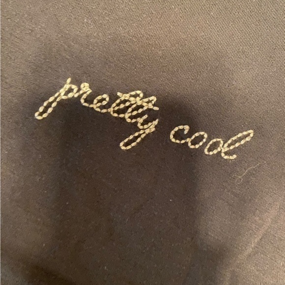 American Eagle soft and sexy loose T-shirt. Size x large. Pretty cool. Charcoal - Picture 2 of 5